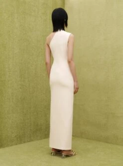 The Averie Maxi Dress In Ivory -Paramount Dresses Store SOLACE LONDON OS21090 AVERIE MAXI DRESS IVORY 3