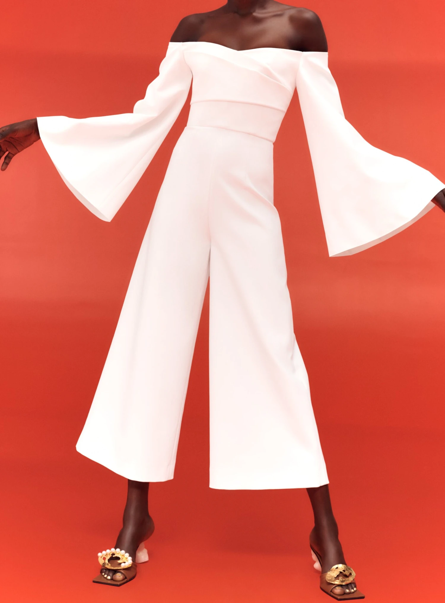 The Almira Jumpsuit In Cream 3 The Almira Jumpsuit In Cream