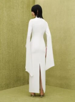 The Layla Maxi Dress In Cream 7 The Layla Maxi Dress In Cream -Paramount Dresses Store SOLACE LONDON OS31040 LAYLA MAXI DRESS CREAM 3