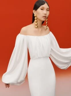 The Finn Maxi Dress In Cream