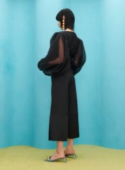 The Sienna Top In Black -Paramount Dresses Store SOLACE LONDON OS31049 SIENNA TOP BLACK 5