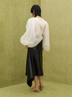 The Sienna Top In Ivory -Paramount Dresses Store SOLACE LONDON OS31049 SIENNA TOP IVORY 4