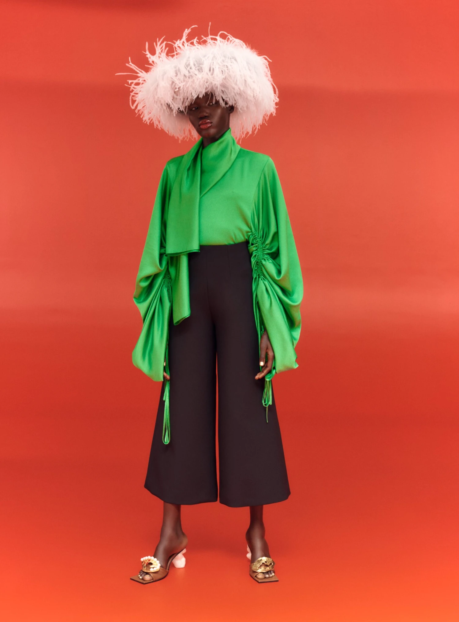 The Tala Top In Bright Green 5 The Tala Top In Bright Green - Image 3