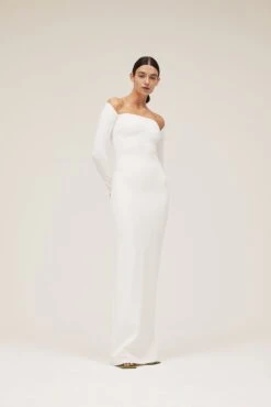 The Lolita Dress In Cream -Paramount Dresses Store solace london os1985 lolita white side 2