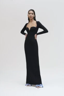 The Marlie Maxi Dress In Black