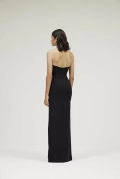 The Danette Dress In Black -Paramount Dresses Store solace london os27026 danette black back 4 1