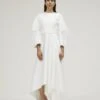 The Quinn Dress In Cream -Paramount Dresses Store solace london os27048 quinn winter white front 1 1