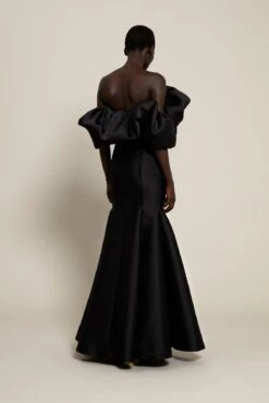 The Pyper Dress In Black -Paramount Dresses Store solace london os29007 pyper black back 4 1