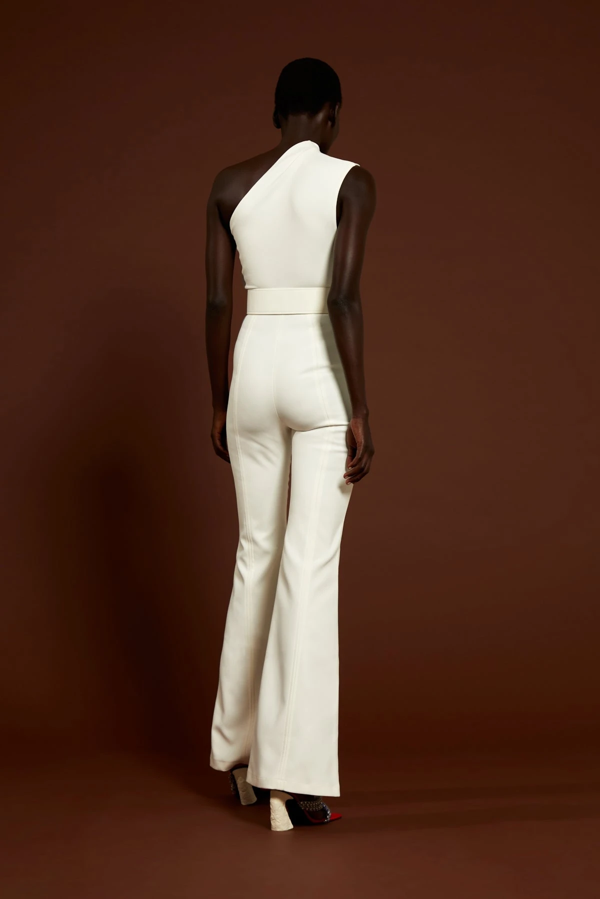 The Cleo Jumpsuit In Cream 4 The Cleo Jumpsuit In Cream - Image 2